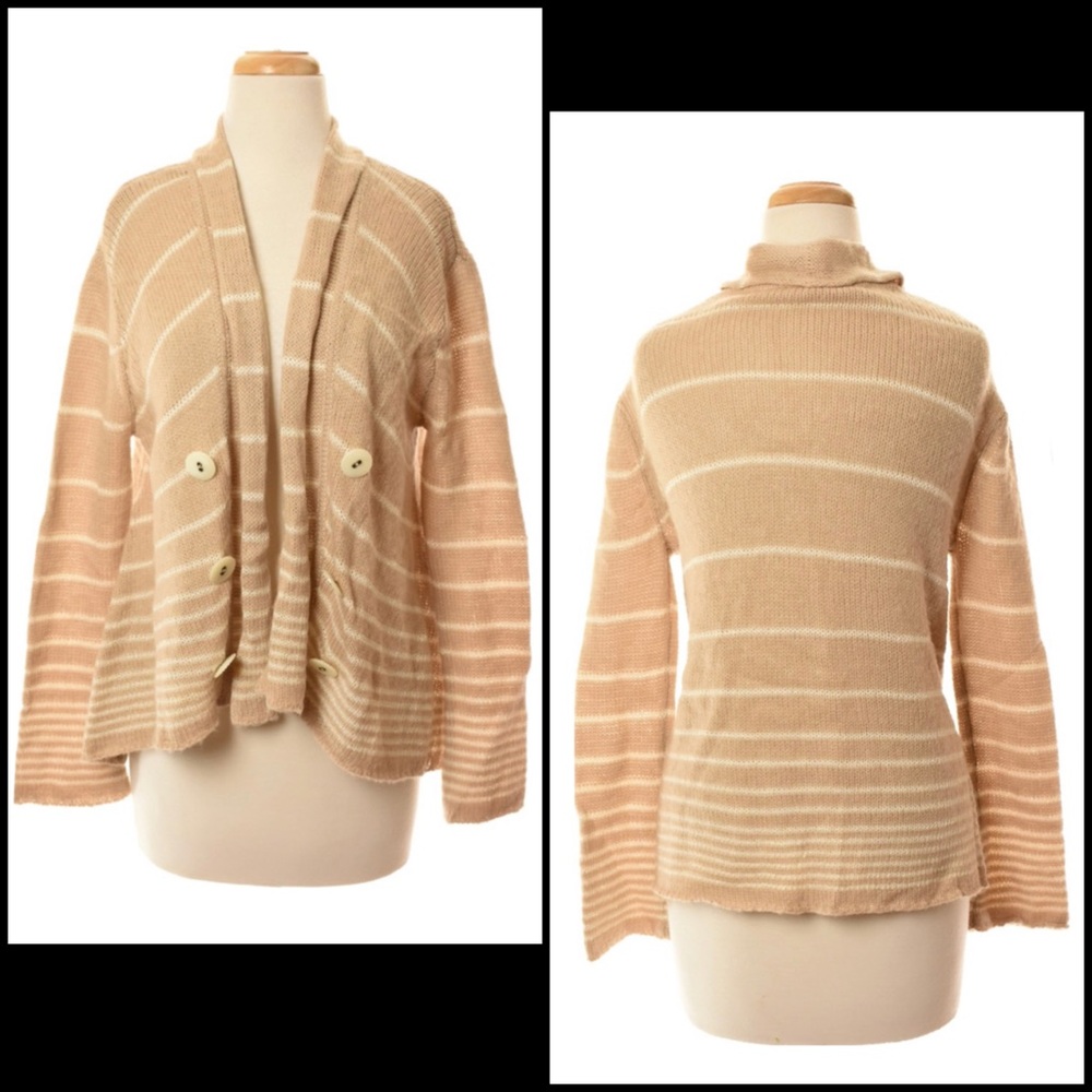 Free People Wool Angora Cardigan Cardi Sweater - Picture 3 of 7